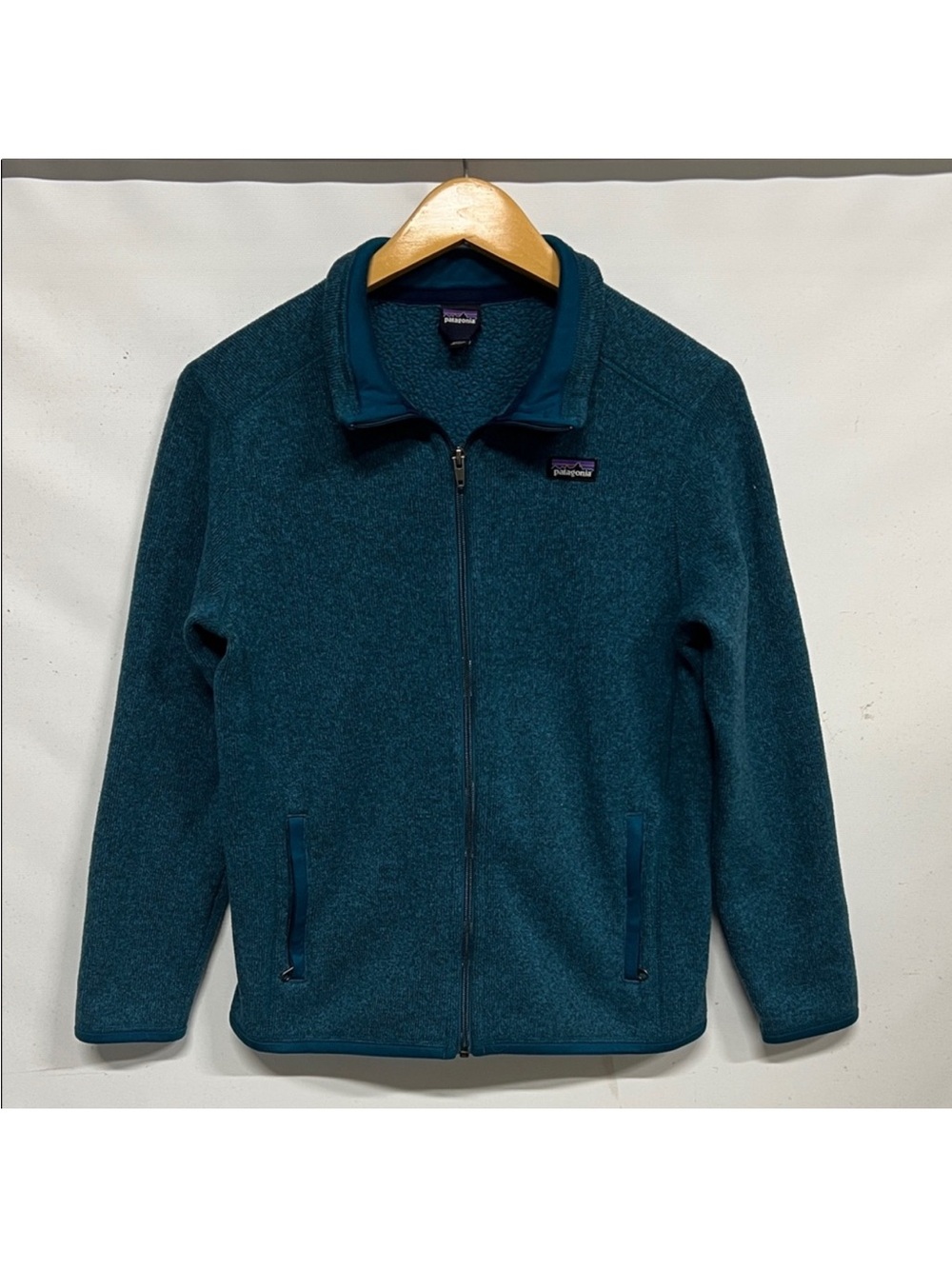 Patagonia Better Sweater Full Zip Jacket Teal Girl’s XL